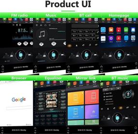 img 2 attached to 🚗 Rimoody 9,7-дюймовое Android Double Din стерео автоРадио: GPS-навигация, Bluetooth и сенсорный дисплей с WiFi, FM-радио, DVR, Mirror Link, USB-плеером и встроенной камерой заднего вида.