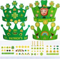 patricks shamrock supplies leprechaun stickers logo