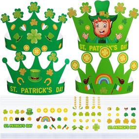 img 4 attached to Patricks Shamrock Supplies Leprechaun Stickers