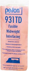 img 1 attached to 🧵 Pellon Fusible Interfacing 1 Yard (1 Pack) for Sewing and Crafting Projects - 931TD