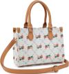handbags handles strawberry removable shoulder logo