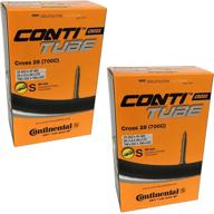 🚲 continental cross 28 700 x 32-47c bike inner tubes - presta 60mm long valve (pair): ultimate tube solution for versatile biking adventures logo