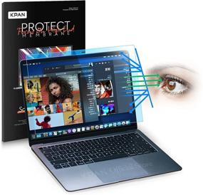 img 4 attached to 📱 KPAN Антибликовая Защитная Пленка от Синего Света с Матовым Покрытием | Macbook Pro 16 дюймов, Touch Bar, модель 2020 A2141 | Ультратонкая Защита Дисплея для Ноутбука