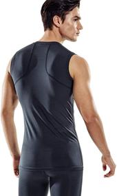 img 1 attached to ATHLIO Sleeveless Workout Compression Athletic