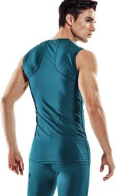 img 3 attached to ATHLIO Sleeveless Workout Compression Athletic