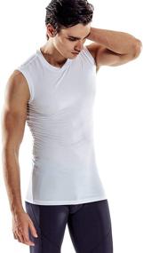 img 2 attached to ATHLIO Sleeveless Workout Compression Athletic