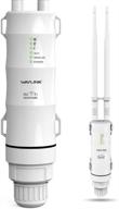 📡 wavlink outdoor wifi range extender – n300 weatherproof signal booster access point, extender, router with poe and high gain antenna logo