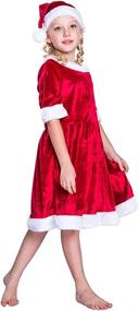 img 2 attached to EraSpooky Girls Christmas Santa Dress