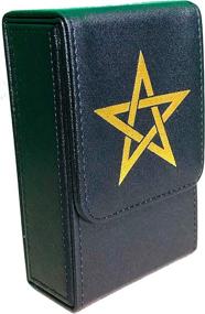 img 4 attached to Kurop Leather Pentagram Standard Compatible