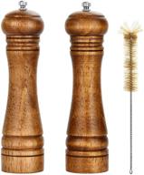 ounic wooden pepper grinder mill logo