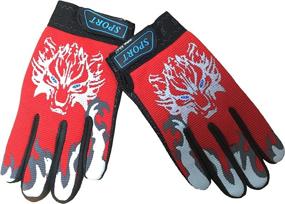 img 3 attached to Cycling Children Non Slip Breathable Mittens