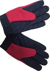 img 1 attached to Cycling Children Non Slip Breathable Mittens