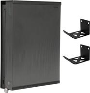 🎮 humancentric wall mount bundle: xbox one x & 2 controller mounts for wall or tv back logo