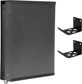 img 4 attached to 🎮 HumanCentric Wall Mount Bundle: Xbox One X & 2 Controller Mounts for Wall or TV Back