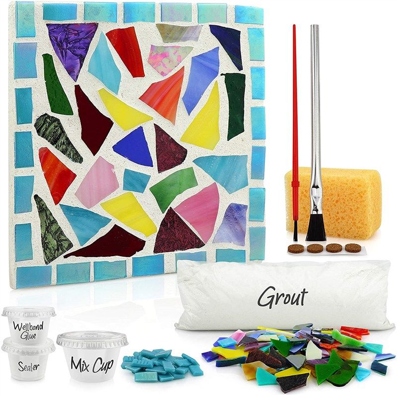 mosaic kits adults trivet dishes 로고