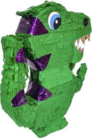 img 2 attached to 🦖 Mesmerizing Aztec Imports, Inc. Holographic T-REX Pinata: A Fiesta Essential!