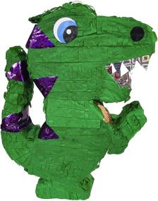 img 4 attached to 🦖 Mesmerizing Aztec Imports, Inc. Holographic T-REX Pinata: A Fiesta Essential!