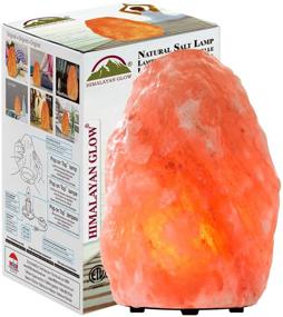 img 3 attached to 🔮 Himalayan Glow 17001 Handmade Naked Pink Crystal Salt Lamp, Night Light, ETL Certified Dimmer Switch, 3-5 lbs