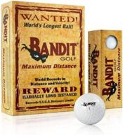 🏌️ maximized distance golf balls by bandit logo