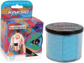 img 4 attached to Kinesio Tex Performance + Blue Therapeutic Knee and Shoulder Medical Tape - 2in x 16.4 ft: Explore the Benefits!