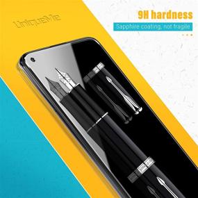 img 3 attached to [2+3 Pack] UniqueMe Tempered Glass + Camera Lens Protector for Moto G Stylus 2021 4G – HD Clear, 9H Hardness