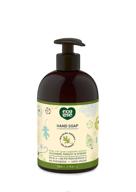 🌱 ecolove - organic cucumber, spinach & parsley hand soap - natural liquid soap, 17.6 oz - no sls, parabens, petrochemicals - vegan & cruelty-free logo