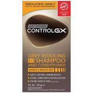 🧴 control gx 2 in 1 grey reducing shampoo and conditioner by just for men, 5 fluid ounce logo