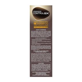 img 2 attached to 🧴 Control GX 2 in 1 Grey Reducing Shampoo and Conditioner by Just For Men, 5 Fluid Ounce