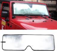 windshield sunshade 2007 2017 mingli custom fit logo