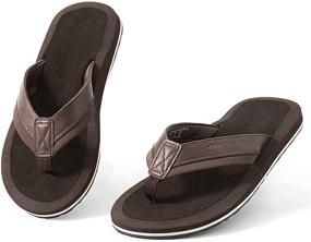 img 4 attached to 🌞 Comfortable Outdoor Sandals by Harvest Land