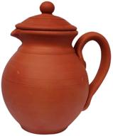 refreshing terracotta water pitcher drinking jars: quench your thirst in style! логотип