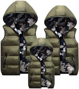 img 2 attached to 🍒 Versatile Happy Cherry Camouflage Boys' Jackets & Coats: Reversible and Lightweight