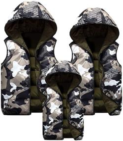 img 1 attached to 🍒 Versatile Happy Cherry Camouflage Boys' Jackets & Coats: Reversible and Lightweight