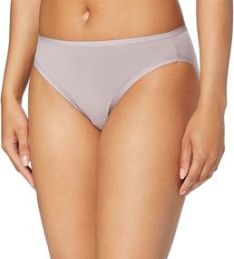 img 3 attached to 🩲 Comfortable and Versatile: Amazon Essentials Women's Cotton High Leg Brief Underwear in Multipacks