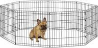 🐾 foldable metal exercise pen & pet playpen by new world pet products logo