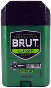 img 3 attached to Brut Deodorant 24 Hour Protection Original Scent 🧼 - 4 Pack: Long-lasting Freshness at a Great Value!