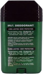 img 2 attached to Brut Deodorant 24 Hour Protection Original Scent 🧼 - 4 Pack: Long-lasting Freshness at a Great Value!