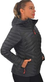 img 3 attached to Womens Lightweight Resistant Packable Quilted