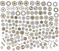 antique charms 160 piece steampunk necklaces logo