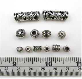 img 2 attached to Antique Silver Tibetan Jewelry Findings