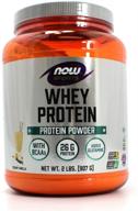 🏋️ enrich your workout regimen with now foods sports whey protein natural vanilla - 2 lbs logo