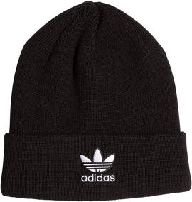 img 4 attached to Adidas Originals Girls Trefoil Beanie: Reliable Cold Weather Accessory for Boys' Comfort