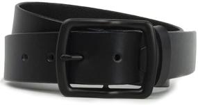 img 1 attached to 👖 Genuine Leather Belt - Black Mountain Collection