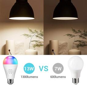 img 3 attached to OHLUX Smart LED 💡 Bulb: Multicolor 2700K - 6500K Equivalent