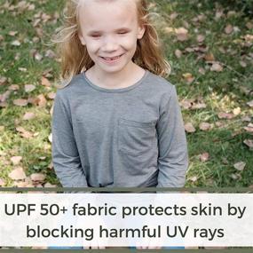 img 2 attached to 🌞 Shedo Lane Kids Sun-Proof Long Sleeve T-Shirts: Supreme UPF 50+ UV SPF Protection for Optimum Sun Safety