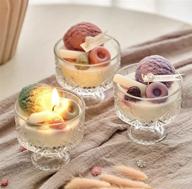 ice cream soy wax decor candles / four flavors (purple) / amazing gift / christmas gift / home decor логотип