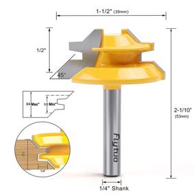 img 3 attached to 🔧 Степень деревообработки Flytuo 90°: идеальное решение для точной работы