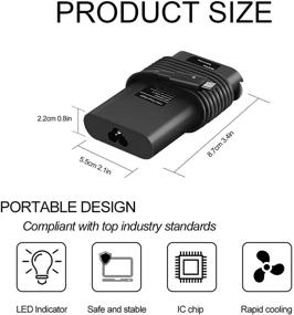 img 1 attached to Laptop Charger Inspiron Latitude 2In1，LA45NM150