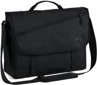 vaschy messenger bag: water resistant satchel for men's laptop, work, school, and business logo