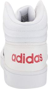 img 2 attached to 👟 Adidas Hoops White Black Men's Shoes: Ultimate Athletic Style for Men